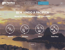 Tablet Screenshot of pacifica.com.br