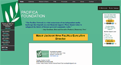 Desktop Screenshot of pacifica.org