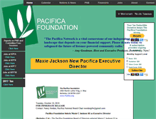 Tablet Screenshot of pacifica.org